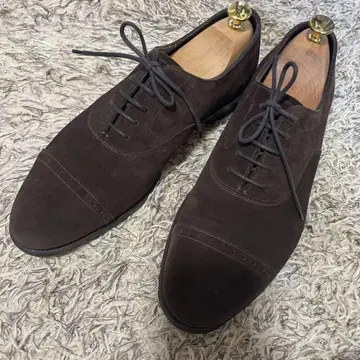 Edward Green E202 스웨이드 다크 브라운