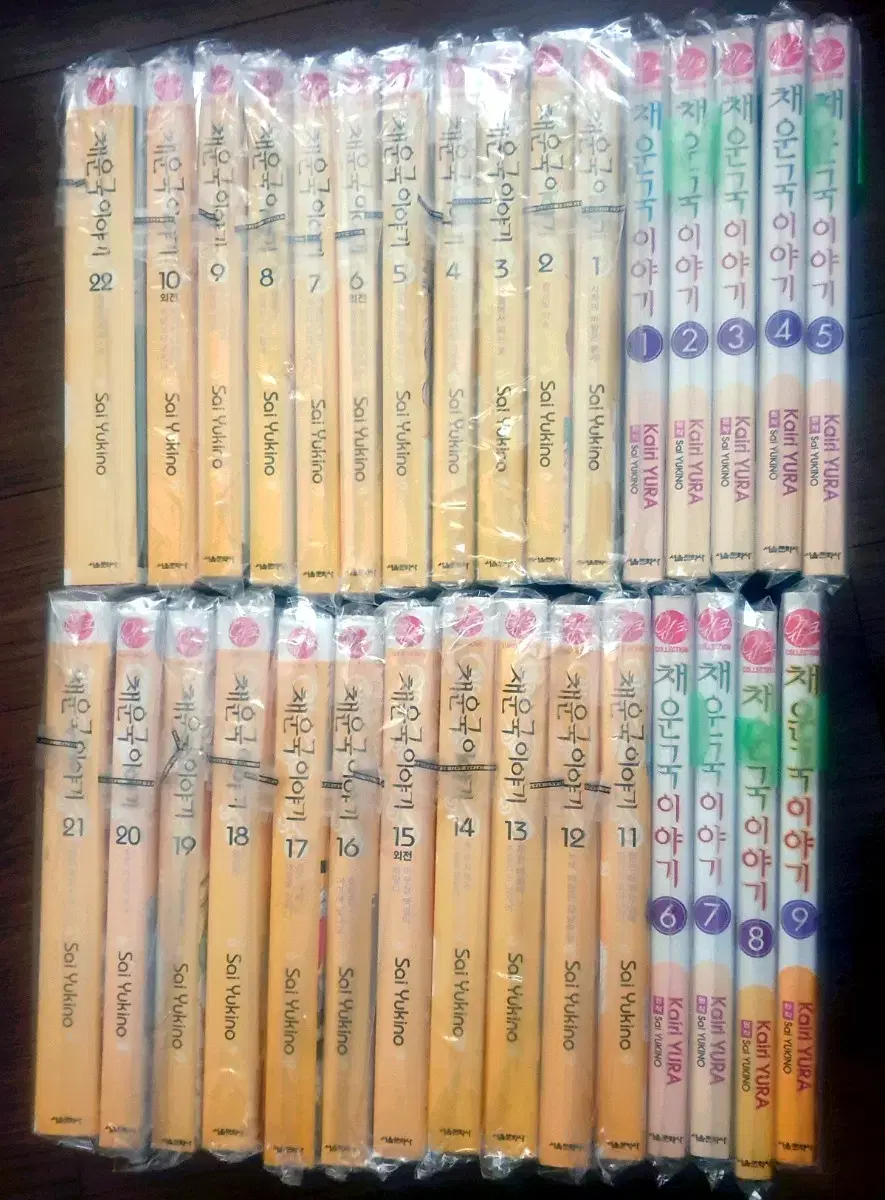 채운국 이야기 소설책 1~22권, 만화책 1~9권