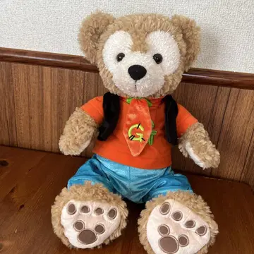 디즈니 씨 더피 봉제 인형 S 구피 코스튬