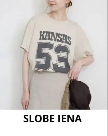 SLOBE IENA 티셔츠 베이지 정가 6600 최종 가격 인하