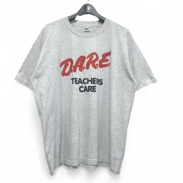 구제 의류 90년대 아트 D.A.R.E. 빈티지 티셔츠 USA제 751