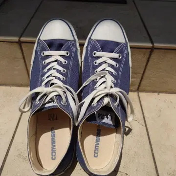 CONVERSE ALL STAR 네이비 스니커즈