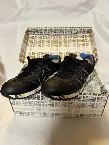 PREMIATA 블랙 스니커즈