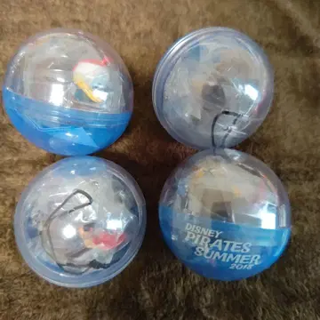 DISNEY PIRATES SUMMER 2018 캡슐 토이 4개 세트