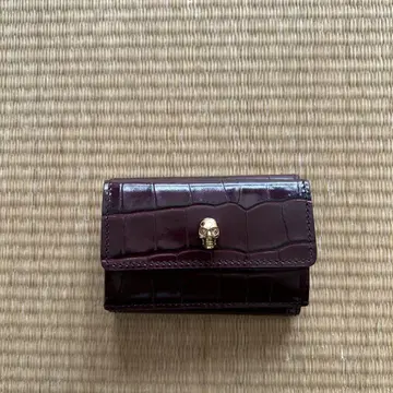 Alexander McQueen 3단 폴더형 지갑