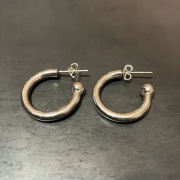 SILVER925 STUD BALL EARRINGS / 실버/귀걸이
