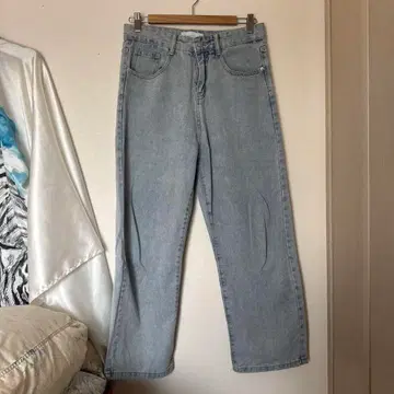 Ressaca [와이드 스트레이트 데님 팬츠]