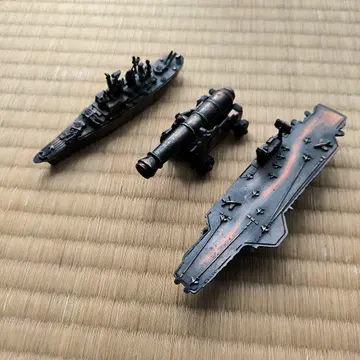 전함, 항공모함, 포대형 입상 연필깎이