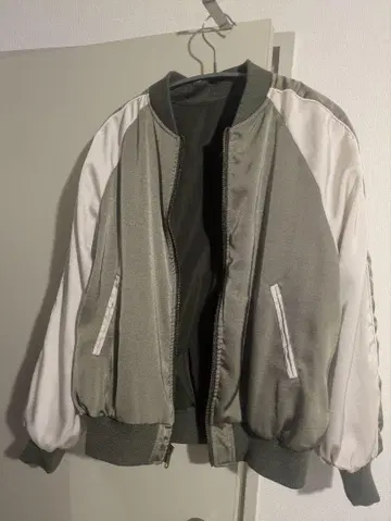 Ray BEAMS MA-1 자켓 리버서블