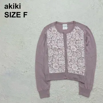 akiki 아키키 플라워 레이스 가디건 꽃무늬 자수 (1267)
