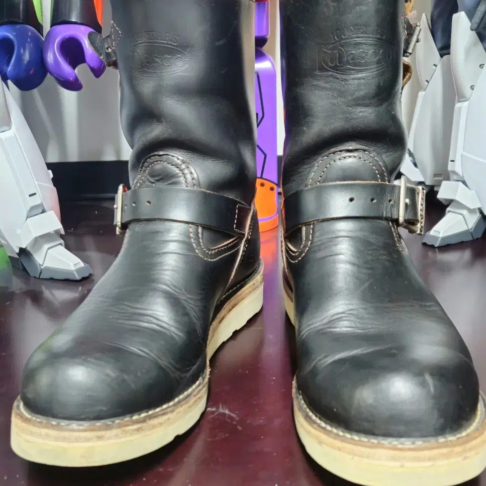 WESCO　BOSS8.5E WESCO Wesco Boss Engineer Boots Leather Black Size US 8.5D