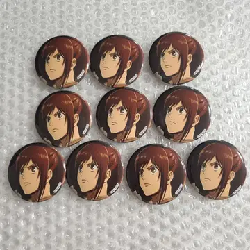 진격의 거인 WIT STUDIO 사샤 캔뱃지 10개 TSUTAYA