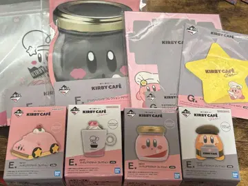 별의 커비 제일복권 KIRBYCAFE E상 피규어 컴플리트