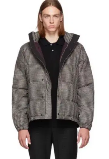 폴스미스 GINGHAM CHECK DOWN JACKET