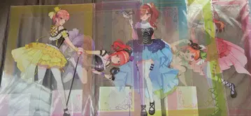 5등분의 신부 히코쿠지 클리어 포스터 5종