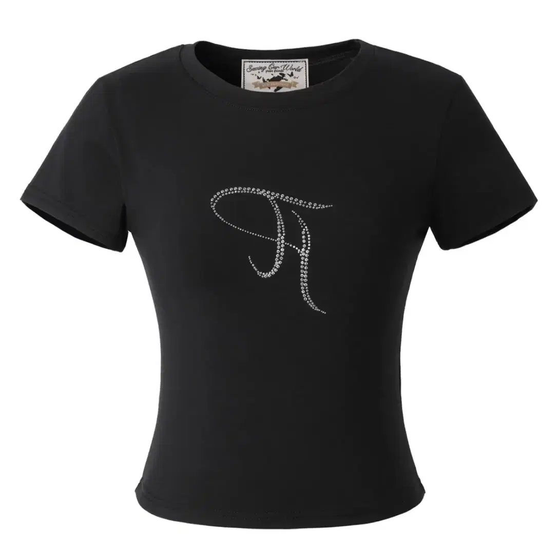 THREETIMES | 쓰리타임즈 Threetimes One-shoulder Tee + Jewel