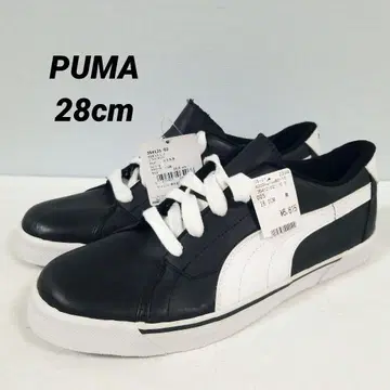 새상품 택 포함 PUMA 블랙 스니커즈 28cm 푸마