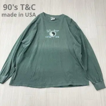 90's 미국제 T&G 타운 앤 컨트리 롱 티셔츠 XL