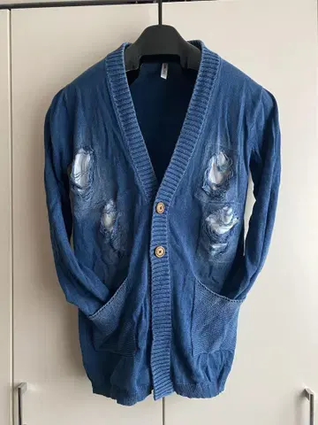 그램 glamb 데님 가디건