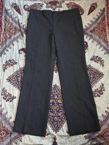 vintage stripe wide slacks 플레어 슬랙스 초와이드
