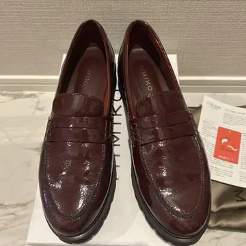 히미코 HIMIKO 로퍼 24.5cm 보르도