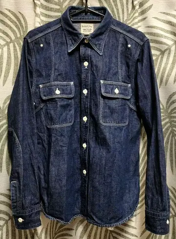 PHERROW'S 페로우즈 770WS DENIM 데님 워크 셔츠