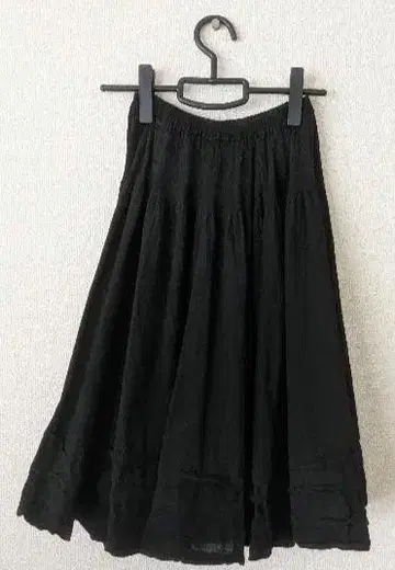 tsumori chisato 츠모리치사토 블랙 플레어 스커트