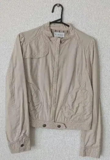 츠모리치사토 tsumori chisato 베이지 집업 자켓