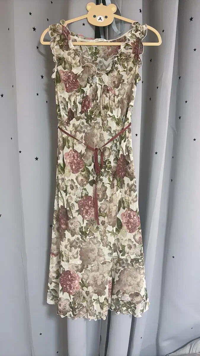 L'EST ROSE See-through Onepiece yerin Style Vintage Onepiece