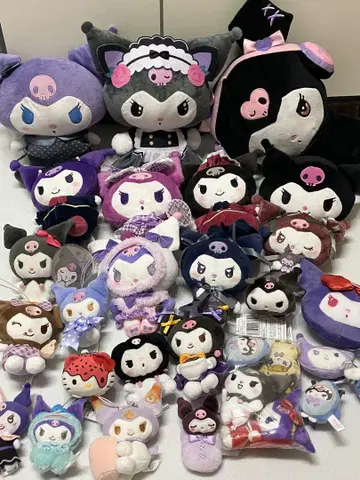 SANRIO 쿠로미 산리오 캐릭터 봉제 인형 묶음 판매 귀여운 컬렉션