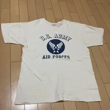 더 리얼 맥코이 남성용 티셔츠 반팔 US ARMY AIR FORCE