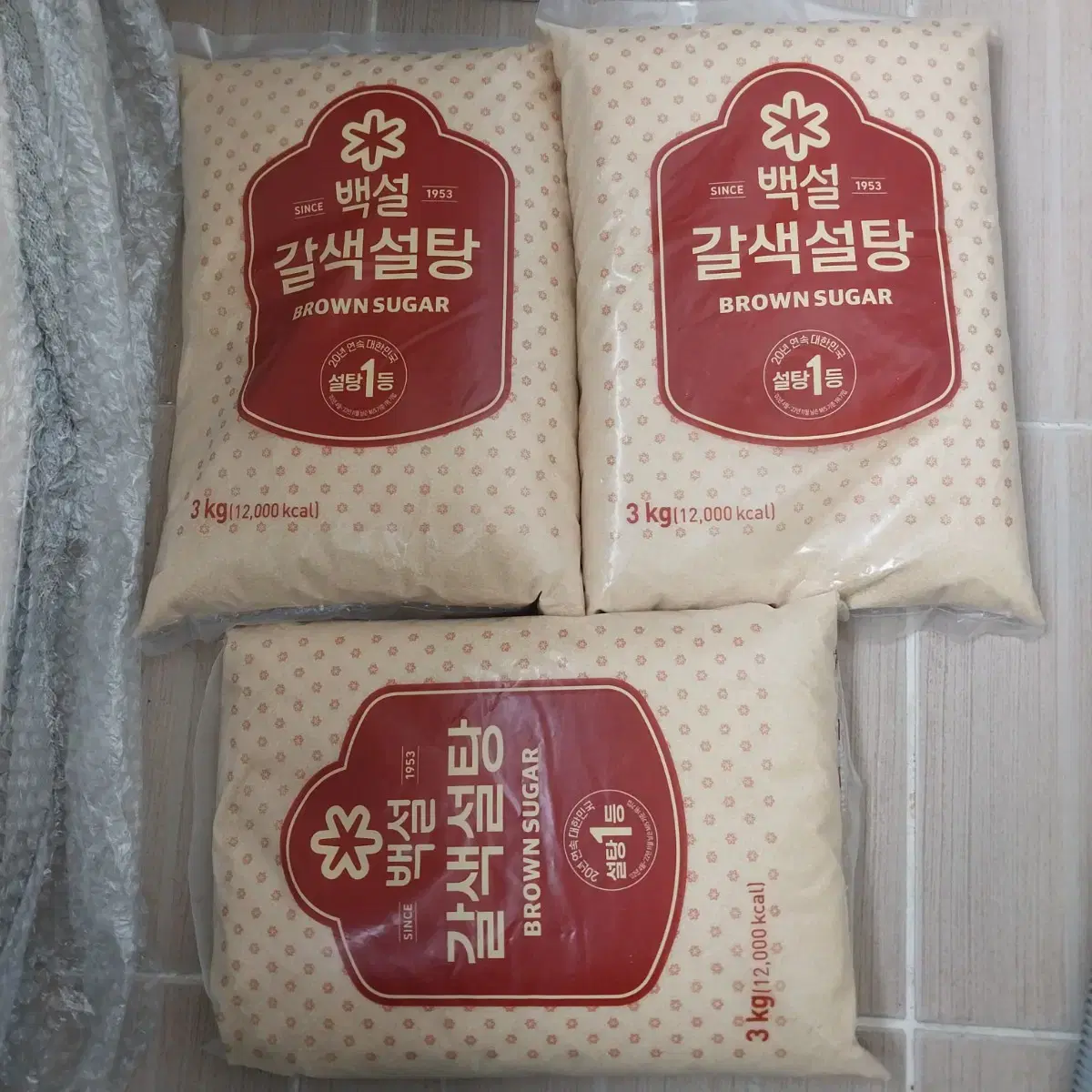 Baekseol Brown Sugar 3kg*3