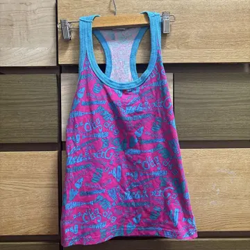 D&G BEACHWEAR 탱크탑 핑크/블루