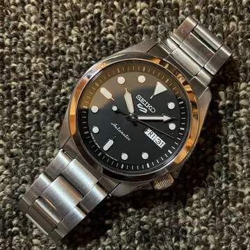 세이코 SEIKO 5 다이버 룩 블랙 다이얼 오토매틱 중고품