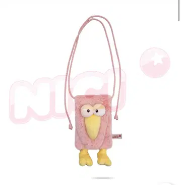 NICI 대만 한정판 벌새 스마트폰 파우치 숄더백 핑크색 1개