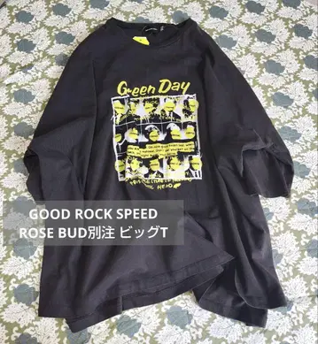 그린 데이 빅 티셔츠 GOOD ROCK SPEED 오버 사이즈