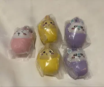 치이카와 (먼작귀) 싸개 마스코트 참 5개 세트