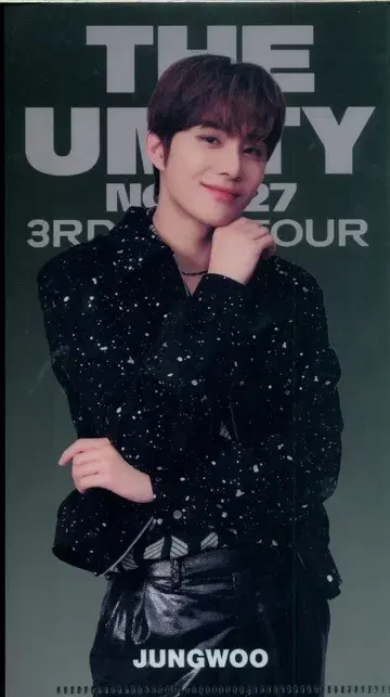 NCT127 2024THE UNITY JUNGWOO 클리어 홀더