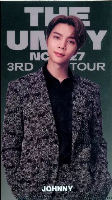 NCT127 2024THE UNITY JOHNNY 클리어 홀더