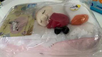 무민 쓰리피 모먼트 봉제 인형 미짱