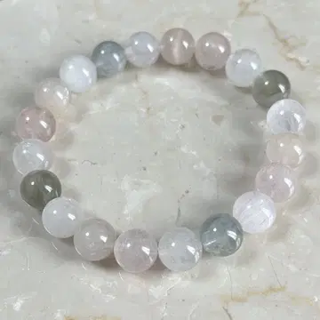 토끼 헤어 루틸 팔찌 10mm