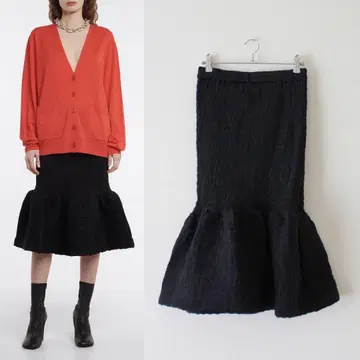 DRIES VAN NOTEN/드리스/22SS/셔링 스커트