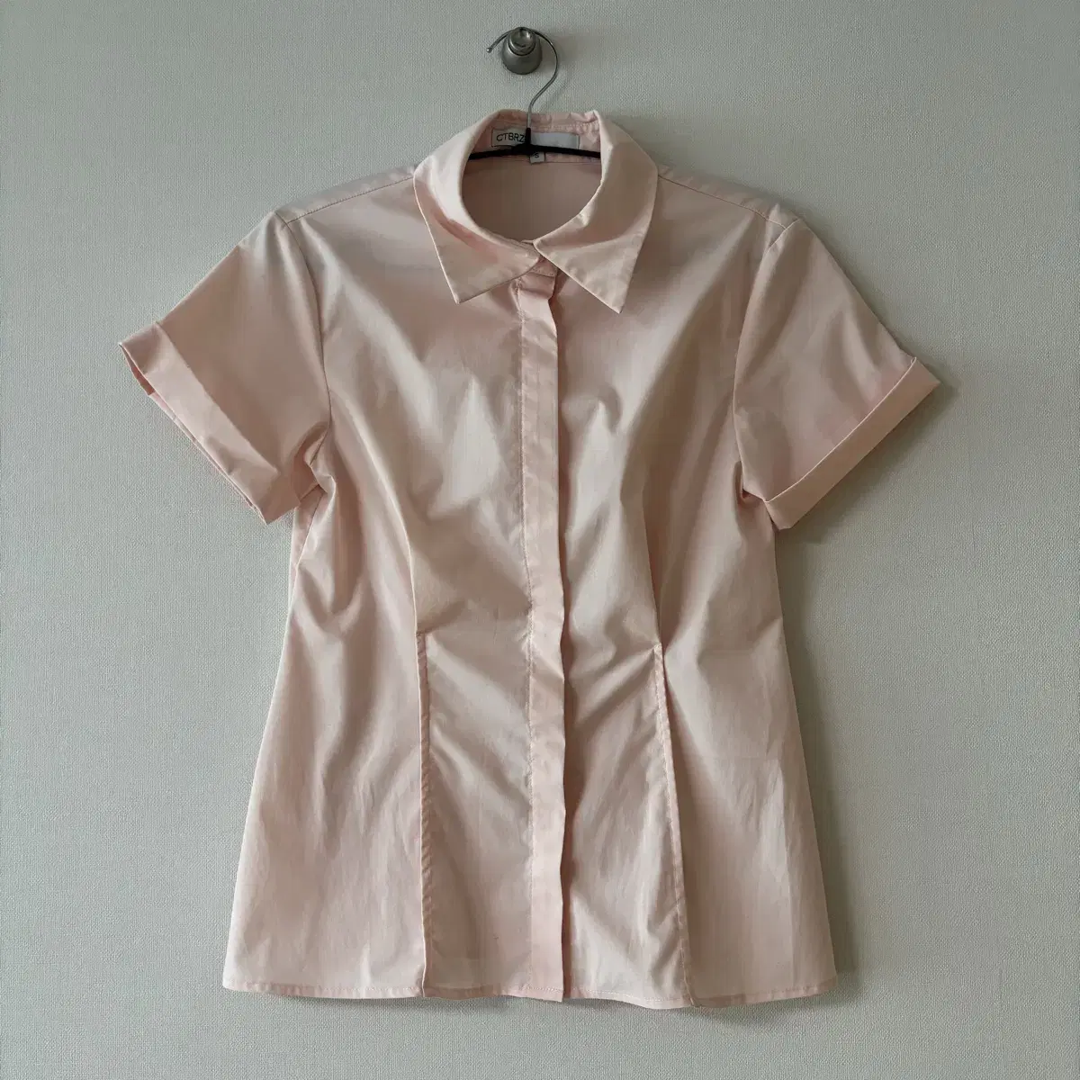 City Breeze Wrinkle-Free Kara Short Sleeve Line Shirt S