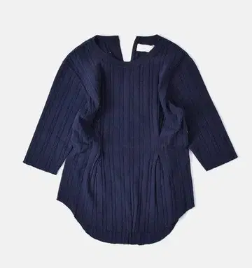 R JUBILEE / 새상품 허리턱 리브 티셔츠 상의