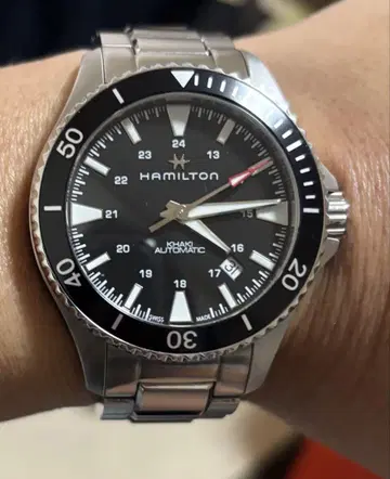 해밀턴 카키 스쿠버 오토매틱 40mm