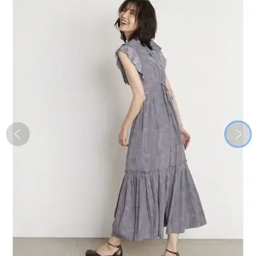 스나이델 배리모어 컬러 프린트 원피스
