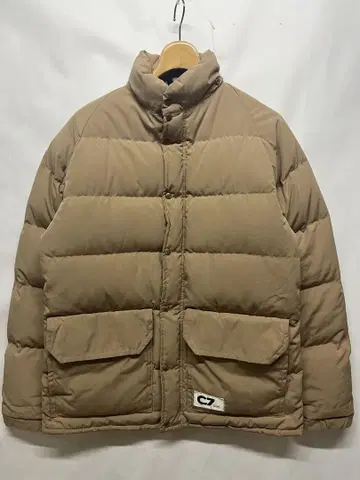 90's USA제 CAMP7 남성용 다운 자켓 베이지 XL