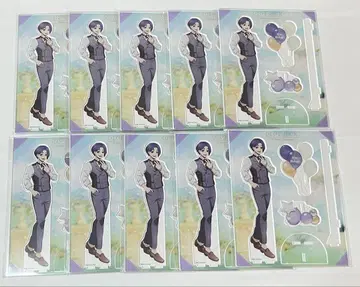 블루 록 벌룬 부케 아크릴 스탠드 미카게 레오 10개