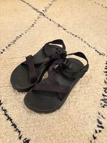 Chaco Z 샌들 23.5cm Vibram 밑창 블랙