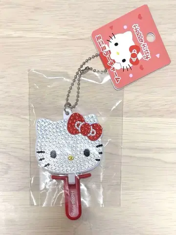 헬로키티 키라데코 미니 거울 참 산리오 키티